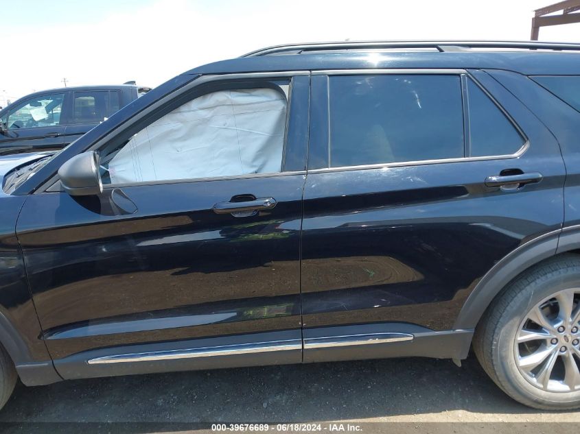 2021 Ford Explorer Xlt VIN: 1FMSK8DH2MGA63370 Lot: 39676689