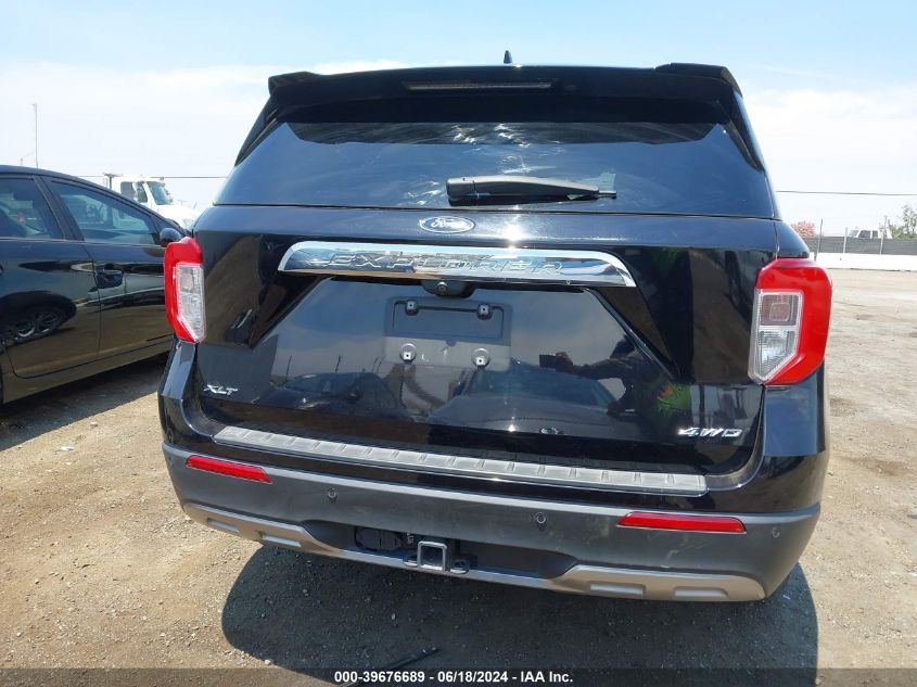 2021 Ford Explorer Xlt VIN: 1FMSK8DH2MGA63370 Lot: 39676689