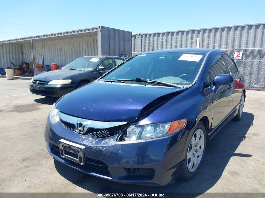 2010 Honda Civic Lx VIN: 19XFA1F50AE066329 Lot: 39676708