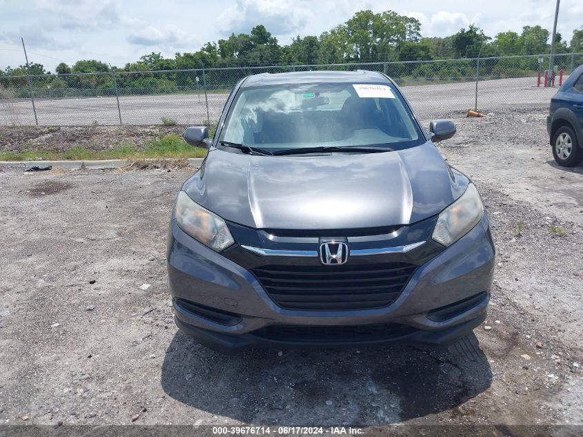 2017 Honda Hr-V Lx VIN: 3CZRU5H31HM725763 Lot: 39676714