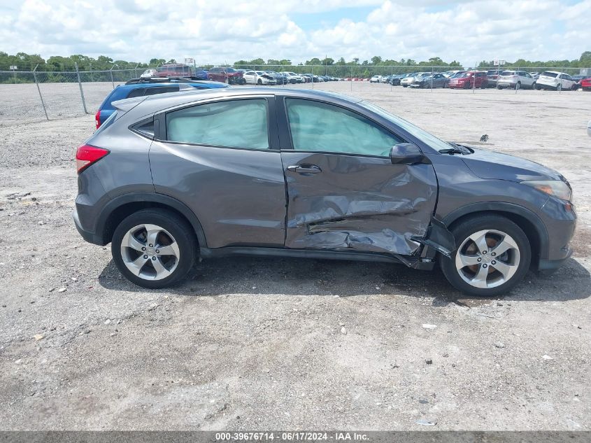 2017 Honda Hr-V Lx VIN: 3CZRU5H31HM725763 Lot: 39676714