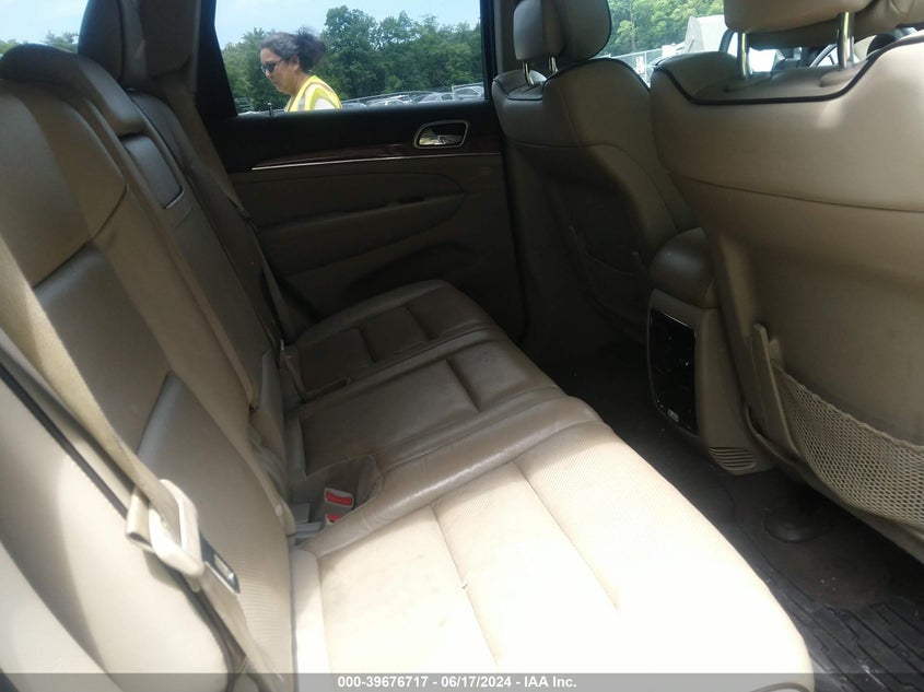 2013 Jeep Grand Cherokee Overland VIN: 1C4RJFCT6DC652218 Lot: 39676717