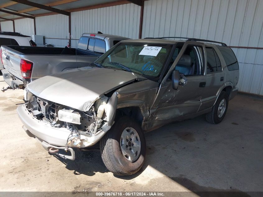 2001 Chevrolet Blazer Trailblazer VIN: 1GNDT13W412146557 Lot: 39676718
