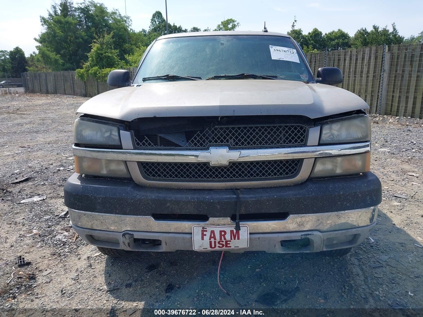 2003 Chevrolet Silverado 2500Hd Lt VIN: 1GCHK23163F196797 Lot: 39676722