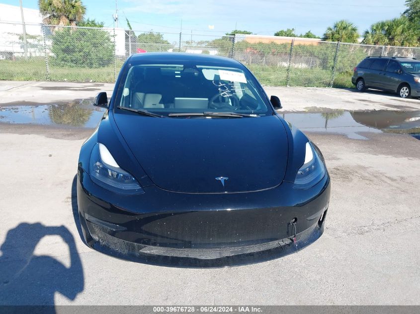 5YJ3E1EAXPF437151 2023 Tesla Model 3 Rear-Wheel Drive