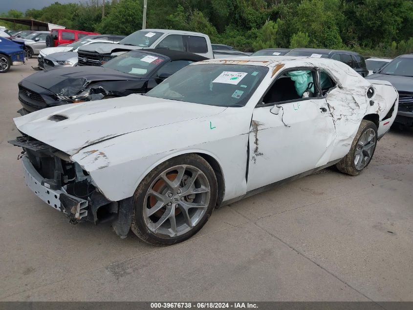 2022 Dodge Challenger Gt VIN: 2C3CDZJG7NH247105 Lot: 39676738