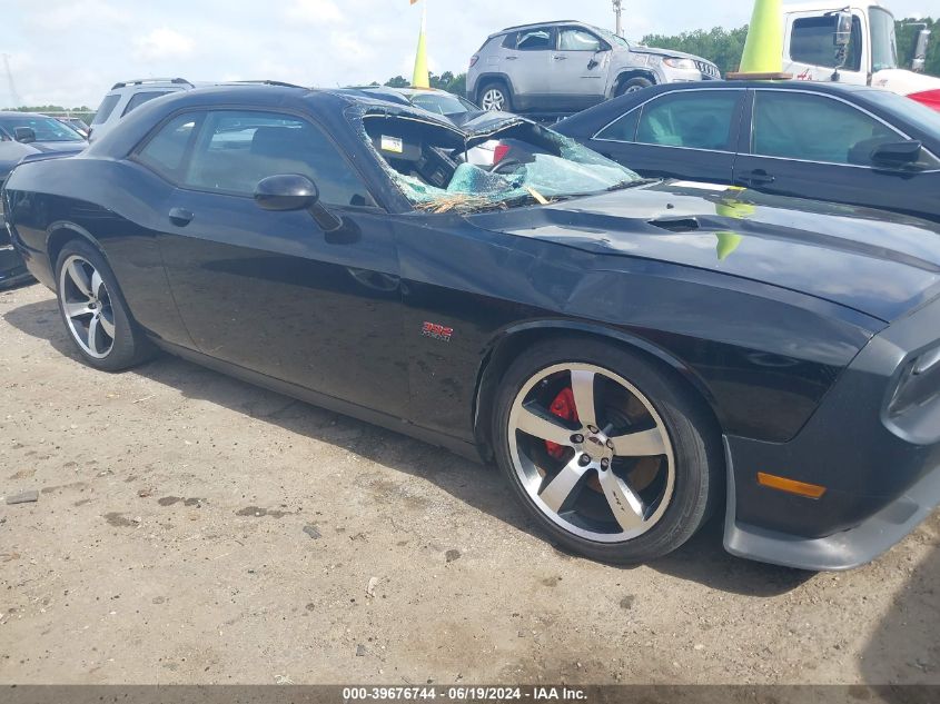 2012 Dodge Challenger Srt8 392 VIN: 2C3CDYCJ1CH185071 Lot: 39676744