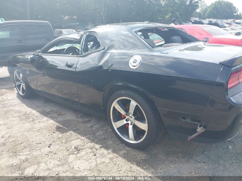 2012 Dodge Challenger Srt8 392 VIN: 2C3CDYCJ1CH185071 Lot: 39676744