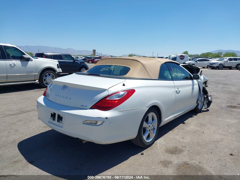 2007 TOYOTA CAMRY SOLARA VIN: 4T1FA38P17U119541