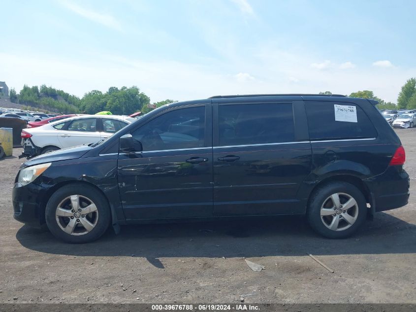 2011 Volkswagen Routan Sel VIN: 2V4RW5DGXBR669899 Lot: 39676788