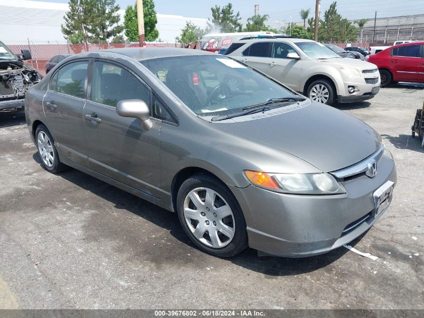 2008 Honda Civic Lx VIN: 2HGFA16518H505425 Lot: 39676802