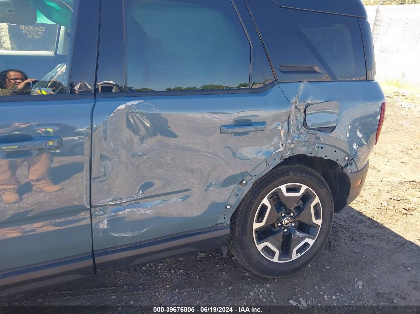 2022 Ford Bronco Sport Outer Banks VIN: 3FMCR9C60NRE30556 Lot: 39676805