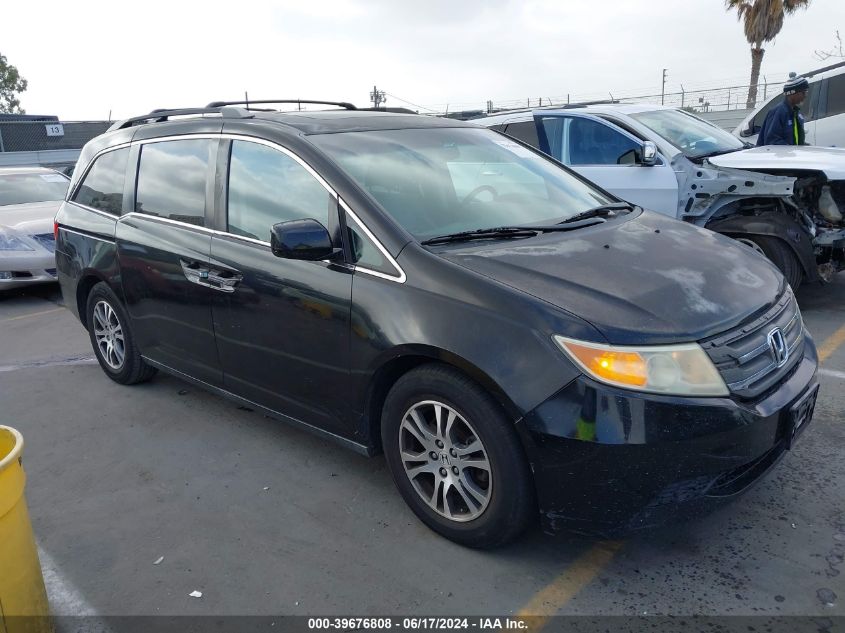 2011 Honda Odyssey Ex-L VIN: 5FNRL5H69BB002676 Lot: 39676808