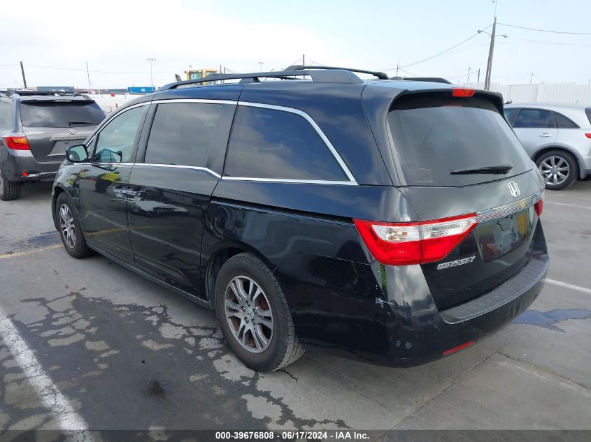 2011 Honda Odyssey Ex-L VIN: 5FNRL5H69BB002676 Lot: 39676808