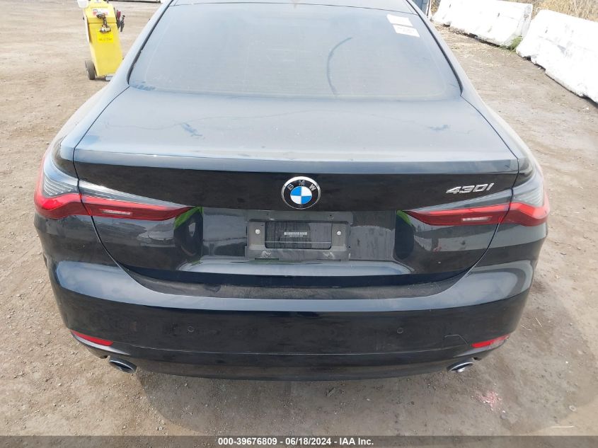 2021 BMW 430I VIN: WBA53AP06MCG19683 Lot: 39676809