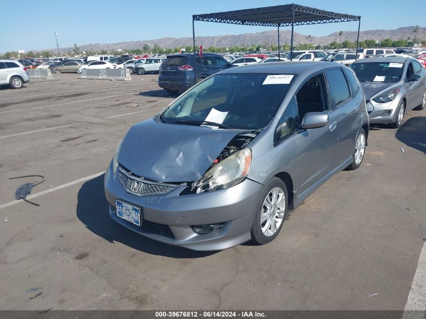 2010 Honda Fit Sport VIN: JHMGE8H46AC024372 Lot: 39676812