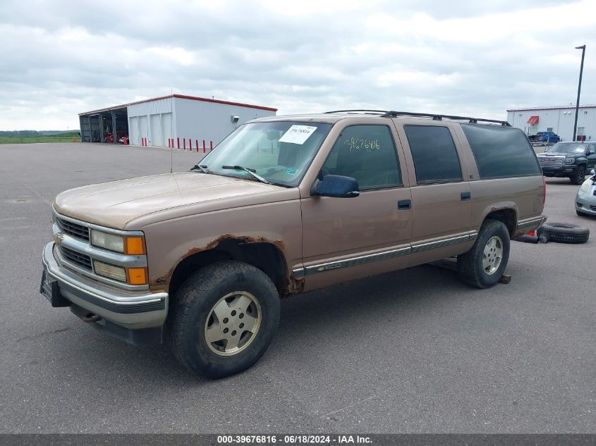 1995 Chevrolet Suburban K1500 VIN: 1GNFK16K2SJ427302 Lot: 39676816