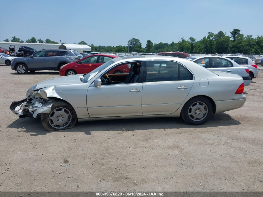 2002 Lexus Ls 430 VIN: JTHBN30F720076770 Lot: 39676820