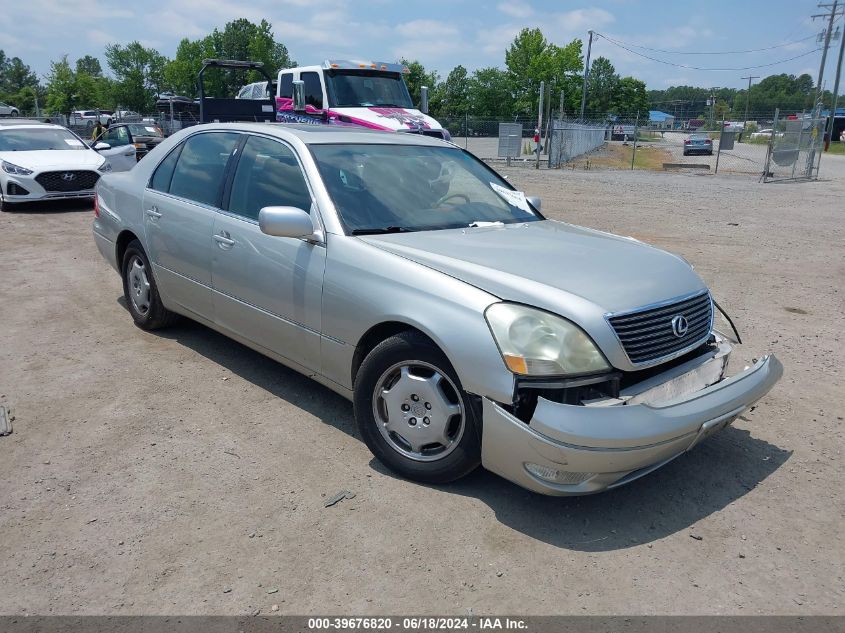 2002 Lexus Ls 430 VIN: JTHBN30F720076770 Lot: 39676820