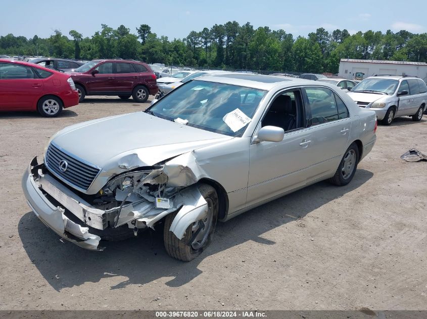 2002 Lexus Ls 430 VIN: JTHBN30F720076770 Lot: 39676820