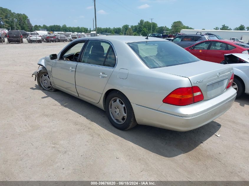 2002 Lexus Ls 430 VIN: JTHBN30F720076770 Lot: 39676820