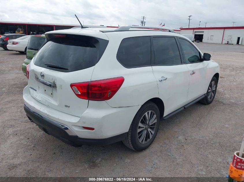 2017 Nissan Pathfinder Sv VIN: 5N1DR2MN3HC667837 Lot: 39676822