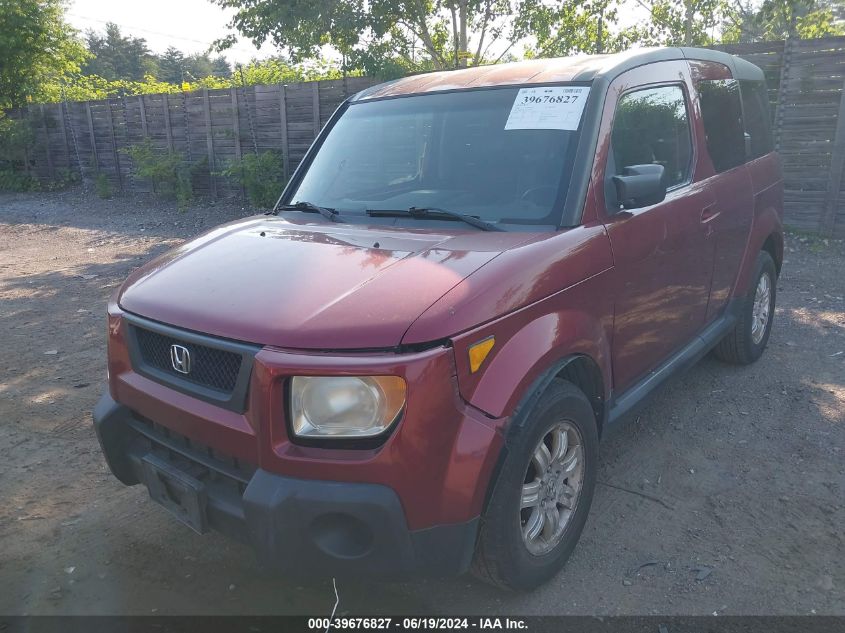 2006 Honda Element Ex VIN: 5J6YH28726L023970 Lot: 39676827