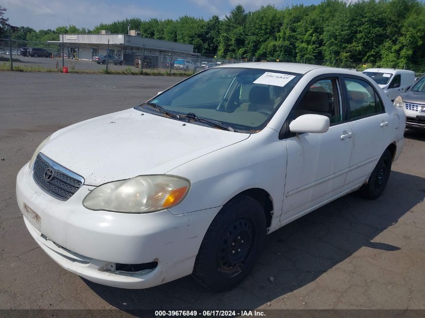 2006 Toyota Corolla Le VIN: 2T1BR32E86C567029 Lot: 39676849