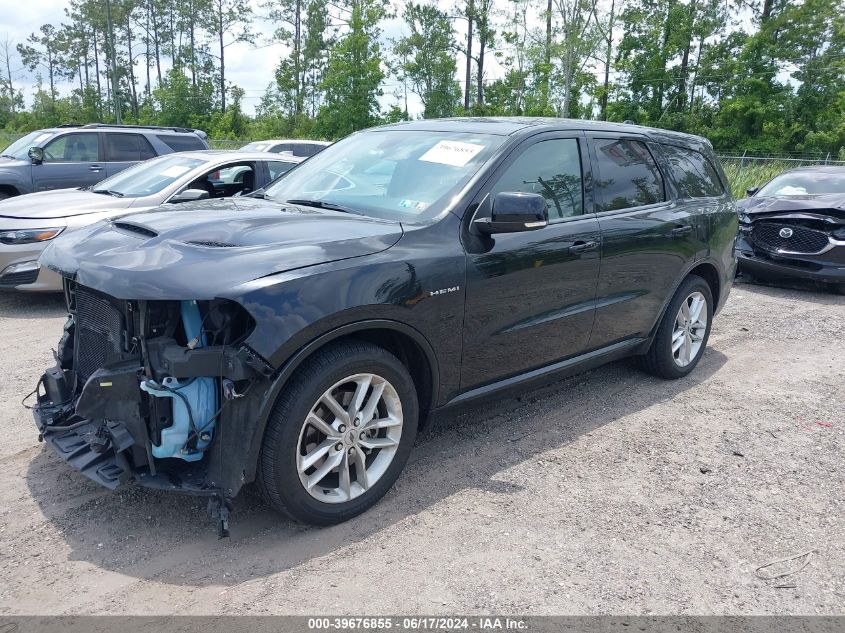 2021 Dodge Durango R/T Awd VIN: 1C4SDJCTXMC801421 Lot: 39676855