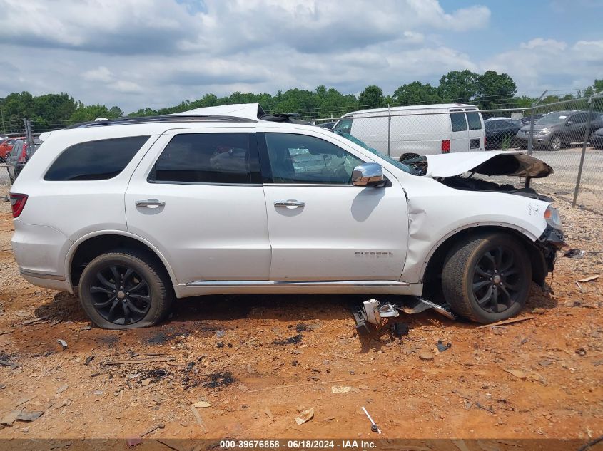 2016 Dodge Durango Citadel VIN: 1C4RDJEG2GC341464 Lot: 39676858