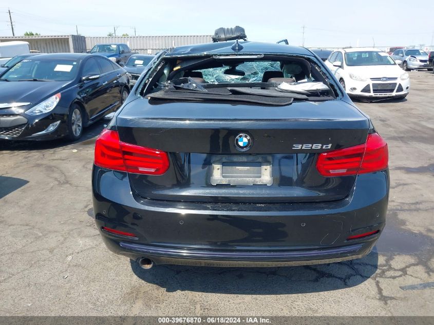 2016 BMW 328D VIN: WBA8E5C58GK388583 Lot: 39676870