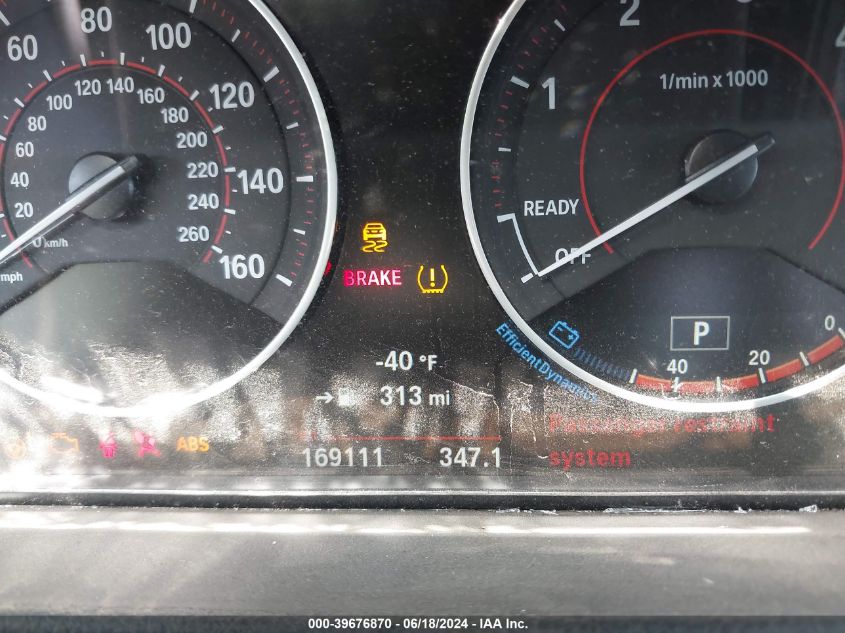 2016 BMW 328D VIN: WBA8E5C58GK388583 Lot: 39676870