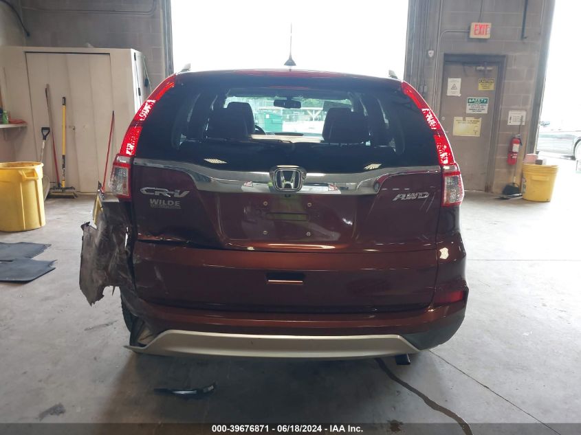 2015 Honda Cr-V Ex-L VIN: 2HKRM4H71FH607900 Lot: 39676871