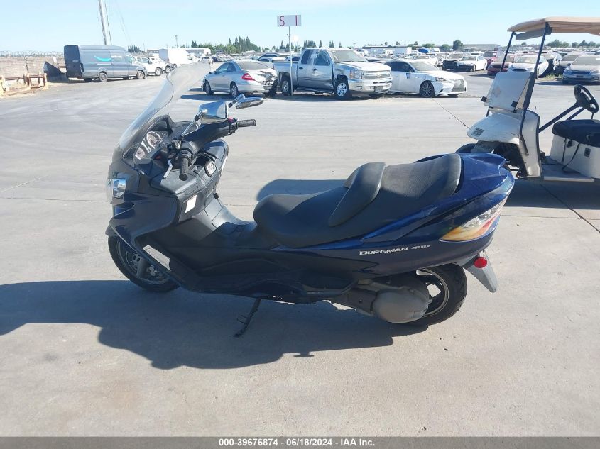 2007 Suzuki An400 VIN: JS1CK44A272100353 Lot: 39676874