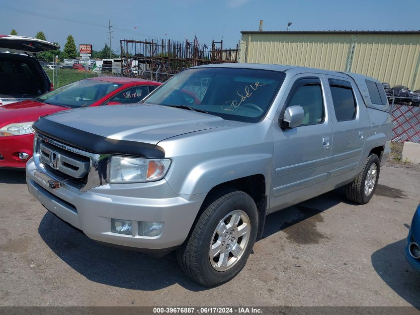 2011 Honda Ridgeline Rts VIN: 5FPYK1F43BB452050 Lot: 39676887