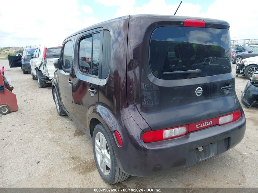 2011 Nissan Cube 1.8Sl VIN: JN8AZ2KR1BT200988 Lot: 39676907