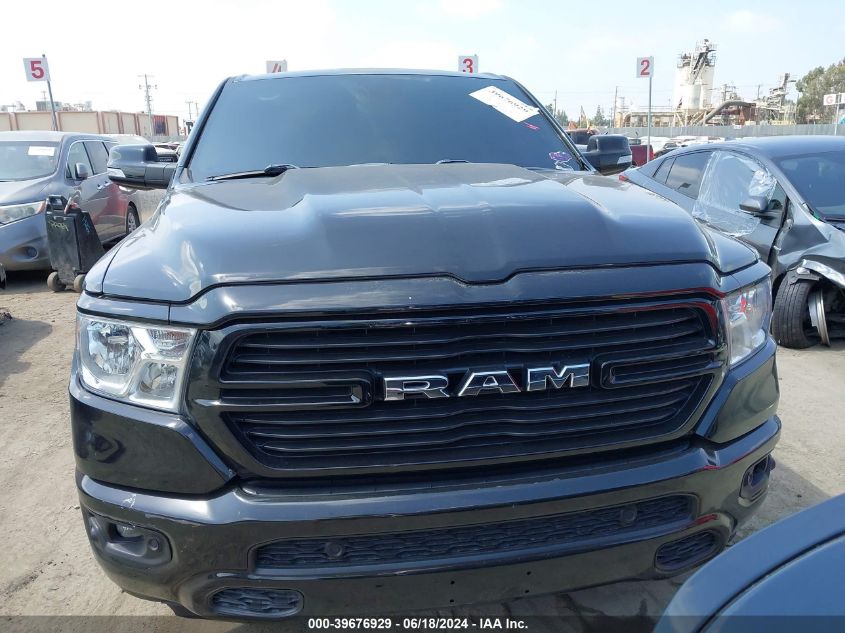 2021 Ram 1500 Big Horn 4X2 5'7 Box VIN: 1C6RREFT7MN609128 Lot: 39676929