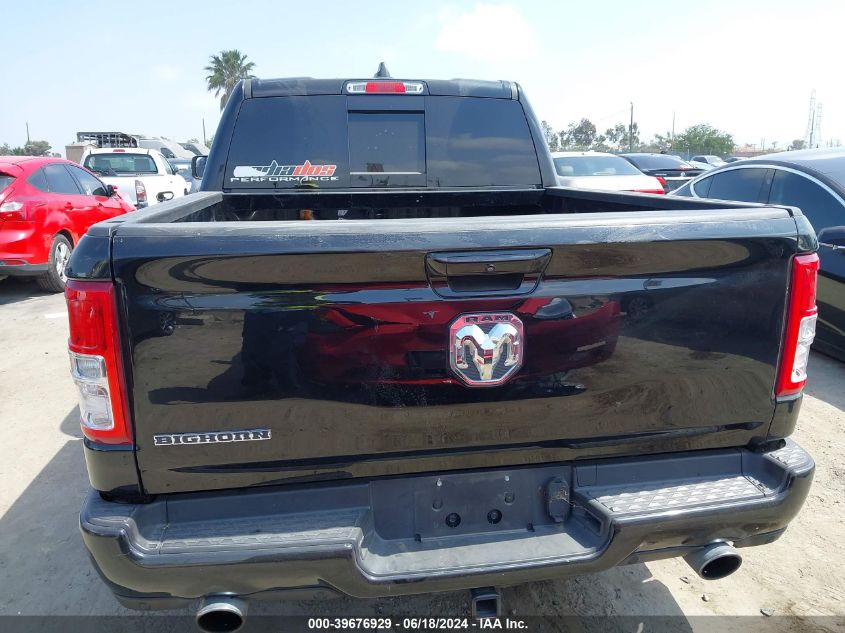 2021 Ram 1500 Big Horn 4X2 5'7 Box VIN: 1C6RREFT7MN609128 Lot: 39676929