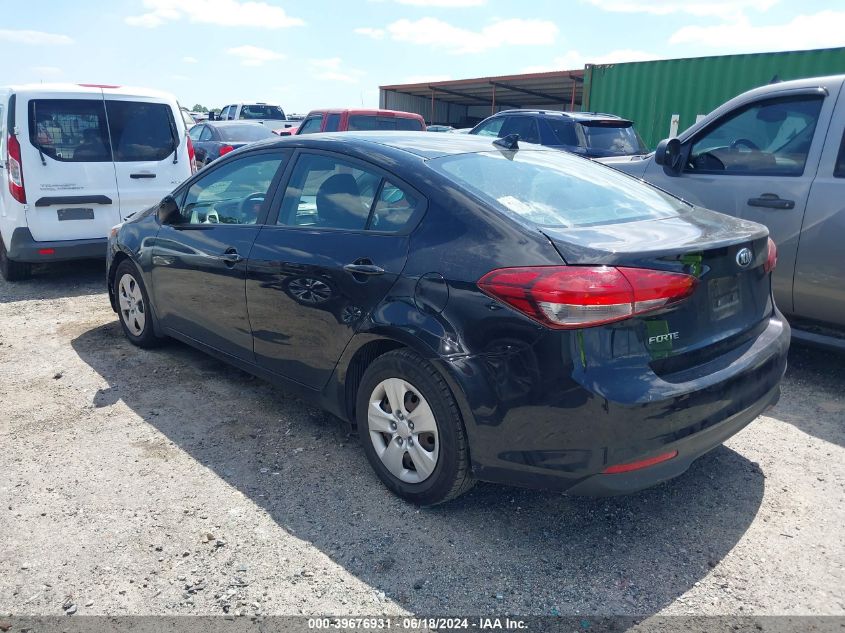 2017 Kia Forte Lx VIN: 3KPFL4A74HE045384 Lot: 39676931