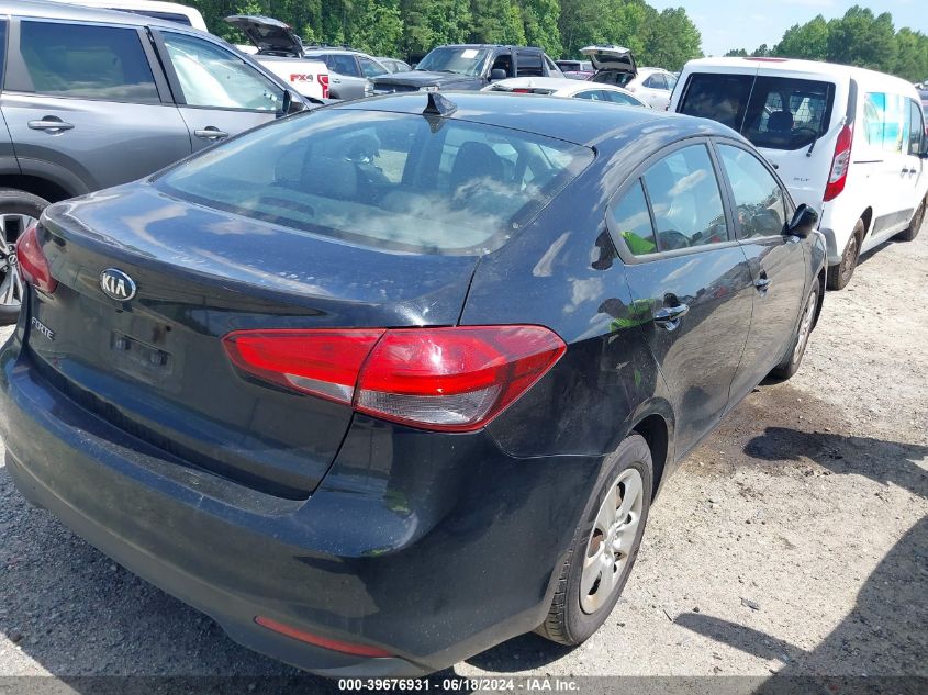 2017 Kia Forte Lx VIN: 3KPFL4A74HE045384 Lot: 39676931