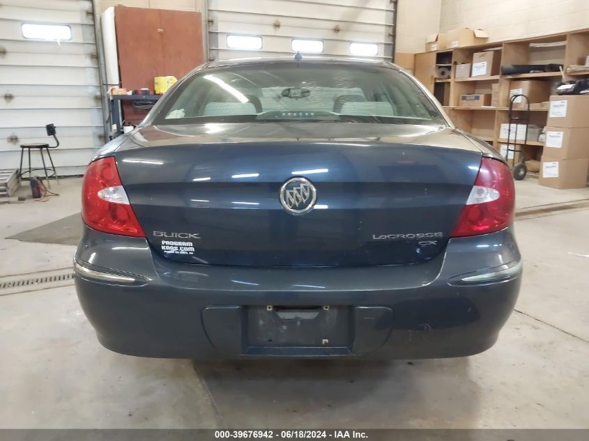 2008 Buick Lacrosse Cx VIN: 2G4WC582181173736 Lot: 39676942