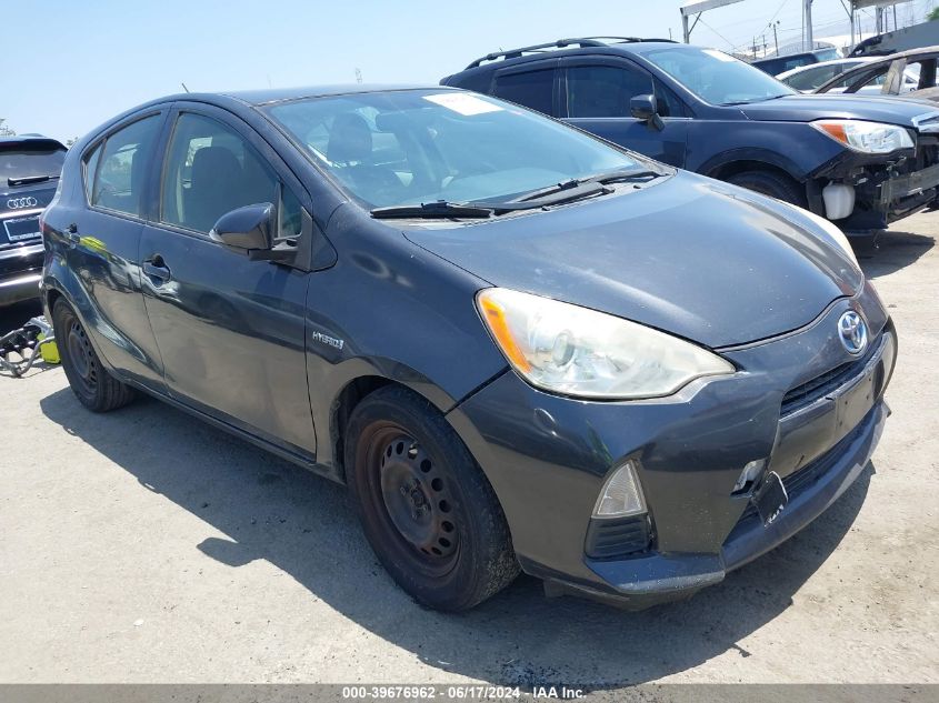 2013 Toyota Prius C Two VIN: JTDKDTB38D1548592 Lot: 39676962