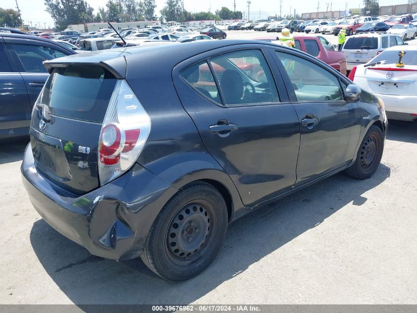 2013 Toyota Prius C Two VIN: JTDKDTB38D1548592 Lot: 39676962