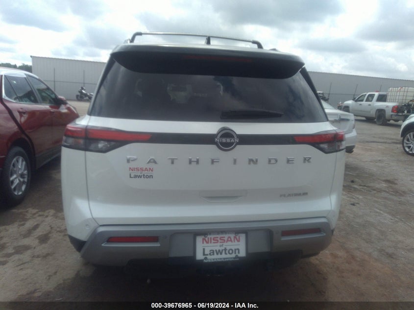 2022 Nissan Pathfinder Platinum 2Wd VIN: 5N1DR3DH7NC203199 Lot: 39676965