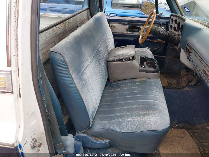 1979 GMC Sierra VIN: TCL449S535888 Lot: 39676972