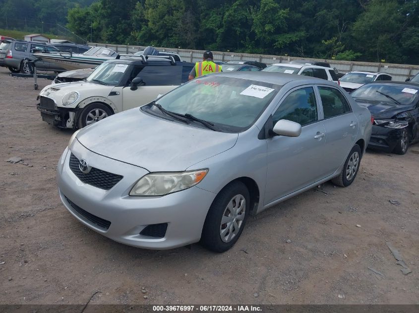 2009 Toyota Corolla Le VIN: JTDBL40E899037275 Lot: 39676997