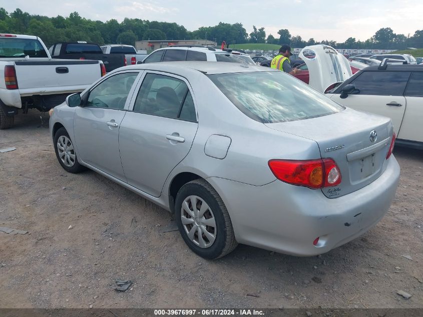 2009 Toyota Corolla Le VIN: JTDBL40E899037275 Lot: 39676997