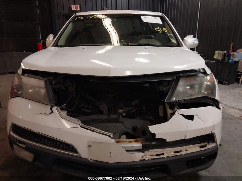 2010 Acura Mdx VIN: 2HNYD2H25AH523580 Lot: 39677002