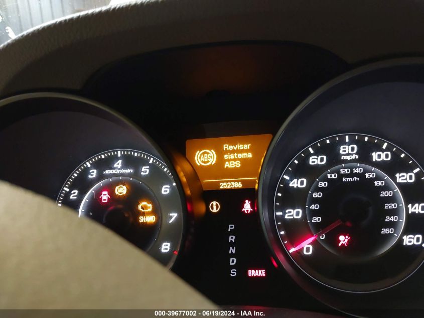 2010 Acura Mdx VIN: 2HNYD2H25AH523580 Lot: 39677002