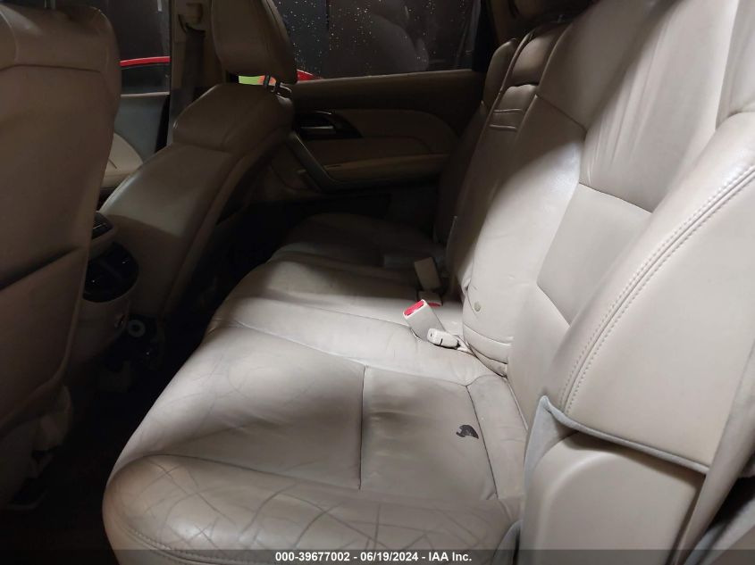 2010 Acura Mdx VIN: 2HNYD2H25AH523580 Lot: 39677002